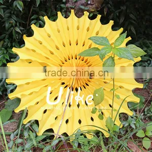 Popular Tissue Paper Fans Ceiling Decoration Inflatable Helicopter Party Decoration thumbnail-2