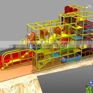 High Quality Children Games Safe Best-price Indoor Playground Soft Play Equipment thumbnail-3