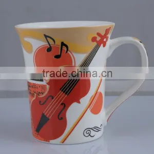 Piano Pattern Music Cup, Music Note Mugs thumbnail-3