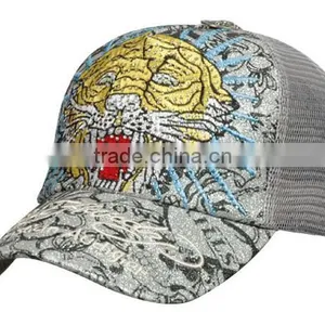 Fashion High Quality Baseball Hats Top Quality Custom Fiber Optic Baseball Cap With Leds(REACH) thumbnail-3