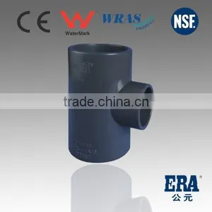 ERA Brand DIN8063 PN16 PVC Reducing Tee thumbnail-1