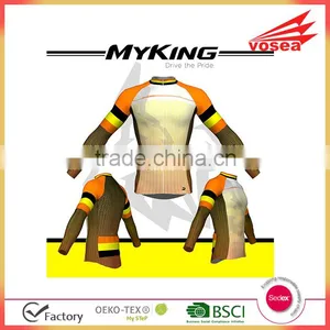 Long Sleeve Sport Wear Type Cycling Jersey For Men thumbnail-1