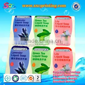 OEM Plastic Bottle Label Printing or Printing Labels for Bottles thumbnail-1