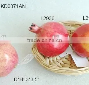 Real Color Artificial Foam Pomegranate Fruits in Assorted Size and Shapes for Display Decoration thumbnail-4