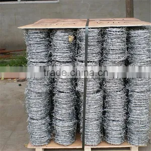 Electro/Hot Dipped Galvanized Double Line Barbed Wire thumbnail-2