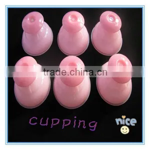 Chinese Traditional Treatment Silicone Massage Rubber Cups thumbnail-1