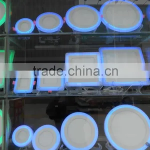 Round LED Panel Light White +blue Bi-color Two Color LED Decorative Ceiling Lihgt 2016 Hotsale Exporting Product Made in China thumbnail-3