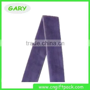Purple Double Side Velvet Gift Decoration Ribbon 3/8" thumbnail-1