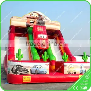 Golden Supplier Kids Toys Funny Inflatable Car Slide thumbnail-1