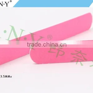 Nail Care Shaping and Polishing Tool PP Board Pink Hot Sale Nail File 100/180 Grit thumbnail-4