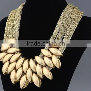 New Design Bib Necklace,fashion Imitation Jewelry Necklace thumbnail-1