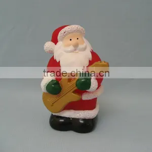Electronic Santa Claus Shinning Toy With Instrument thumbnail-1
