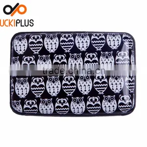Luckiplus Inventory Black & White Owls Aluminum Wallets Identity Theft Blocker thumbnail-1