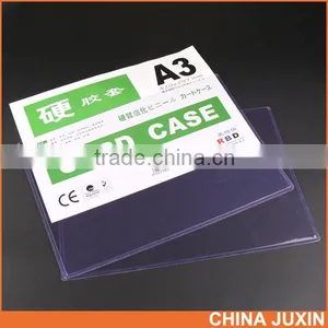 Hot Selling A3 PVC Card Case Rigid PVC Card Case thumbnail-3