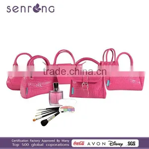 Professional Design Any Kinds of Woman Mesh Cosmetic Bag/fashion Handbag thumbnail-2