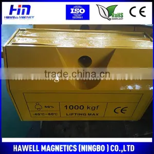 Permanent Magnetic Plate Lifter, 1000KG Magnetic Lifter, Magnetic Hoisting Chuck thumbnail-5