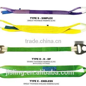 3t Eye&eye Lifting Webbing Sling thumbnail-6