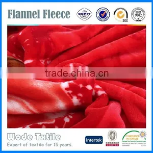 Sale 18% Flower Print Super Soft 100% Polyester Flannel Fleece thumbnail-1