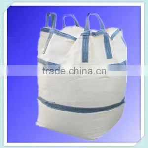 PP Tubular Fabric Bag With Two Safe Band/fill Spout and Flat Botttom Bulk Bag/big Bag thumbnail-1