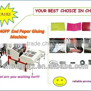 Fast Automatic ST040PP Paper File Gluing Machine thumbnail-1