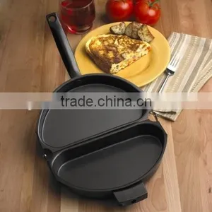 Non Stick Cookware Folding Omelette Pan thumbnail-1