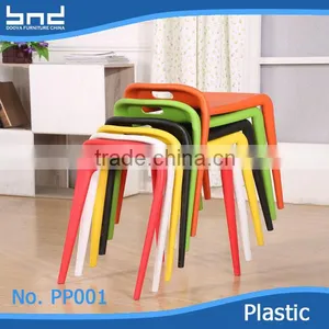 Modern Cheap Plastic Side Stool Chair Factory Price thumbnail-4