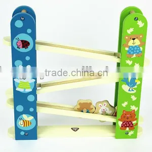 Children Toy Wooden Tumble and Spin Run thumbnail-1