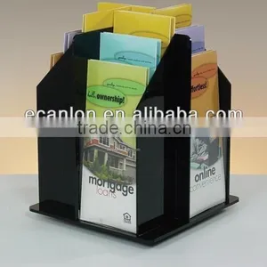 Plexiglass Menu Stand Menu Holder for Table Top thumbnail-1