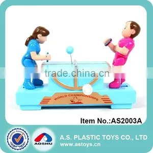 Novelty Plastic Wind up Table Tennis Game Toy for Baby thumbnail-3