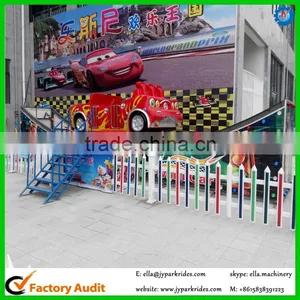 New Popular Park Ride Mini Car Rides Running on the Track for Sale thumbnail-2