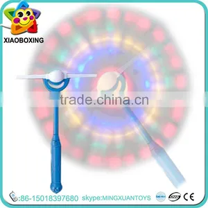 Musical Light Toy/led Flash Light Toy/plastic Rotate Luminous Round Ball thumbnail-5
