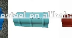 High Speed With CE Standard Metal Roof Ridge Rolling Machine, Step Ridge Cap Roll Forming Machine thumbnail-2