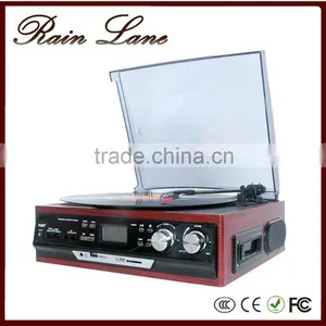 Rain Lane Professional Belt-Driven Turntable Music Vinyl Records Player thumbnail-1