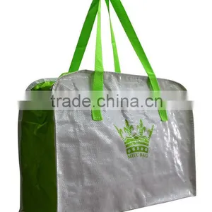 Canvas pp Woven Shopping Bags Tape Handle(2W-2065) thumbnail-1