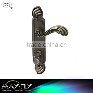TRI-CIRCLE Zinc Alloy Double Handle Door Lock, Handle Door Lock Set thumbnail-1