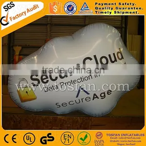 Advertising Inflatable Helium Balloon,inflatable Cloud Sky Balloon With Logo F2062 thumbnail-1