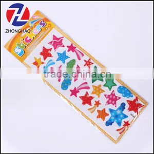 Hot Sell Wholesale Personalized Star Shape Puffy Sticker thumbnail-1