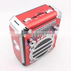 High Quality NEW Solar Powered AM/FM Radio With Solar Panel,USB/SD/Aux-in thumbnail-5