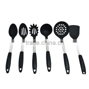 Set of 6 Silicone Kitchen Utensil Innovation Cooking Tools With 304 Stainless Steel Handle thumbnail-2