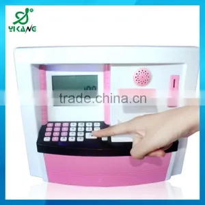 2015 New Product Plastic Lockable ATM Bank Pig Money Box thumbnail-3