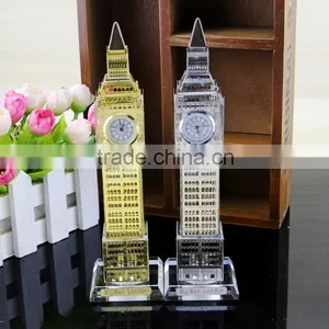 Crystal Wedding Decoration&Gift Use and Polished Technique Crystal Eiffel Tower Souvenirs thumbnail-1