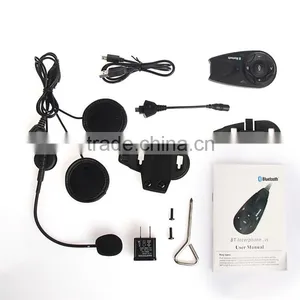 Vnetphone V5 Motorcycle Helmet Bluetooth Intercom Wireless Walkie Talkie Support 5 Persons to Talk at the Same Time thumbnail-6