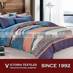 Retro Chic Scroll Duvet Quilt Cover Bedding Sheets Set and Pillowcases-Ocean Blue thumbnail-1
