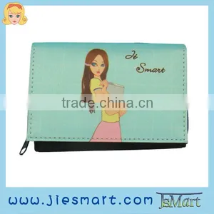 JSMART Folded Wallet Custom Printing no MOQ Design Printing Acceptable thumbnail-1
