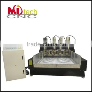 Hot New Products for 2015 MITECH 4 Axis Rotary Marble Cnc Machine thumbnail-1