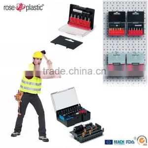 Clear Plastic Storage Locking Box for Bits Set BP thumbnail-1