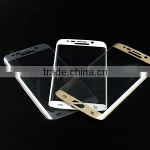 Wholesale AAA Quality 0.26mm HD Clear 2.5D 9H Hardness Tempered Glass Screen Protector for Samsung Galaxy S6 Edge thumbnail-2