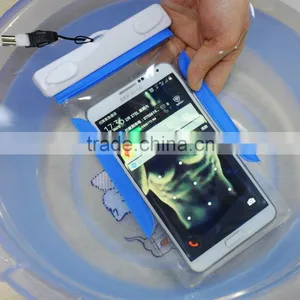 2016 Universal 4 Inch or 6 Inch PVC Waterproof Phone Bag With Armband thumbnail-1
