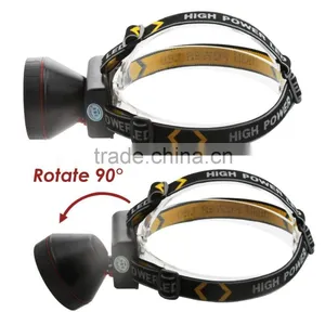 240 Lumens 2 Modes LED Headlamp 90 Degrees Adjustable Head Lamp Waterproof Rechargeable Cycling Fishing Headlight With Charger thumbnail-2