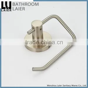 China Manufacture Zinc Alloy Brush Nicked Bathroom Sanitary Items Wall Mounted Toilet Paper Holder thumbnail-5